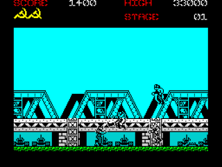 Green Beret screenshot 3 for ZX Spectrum